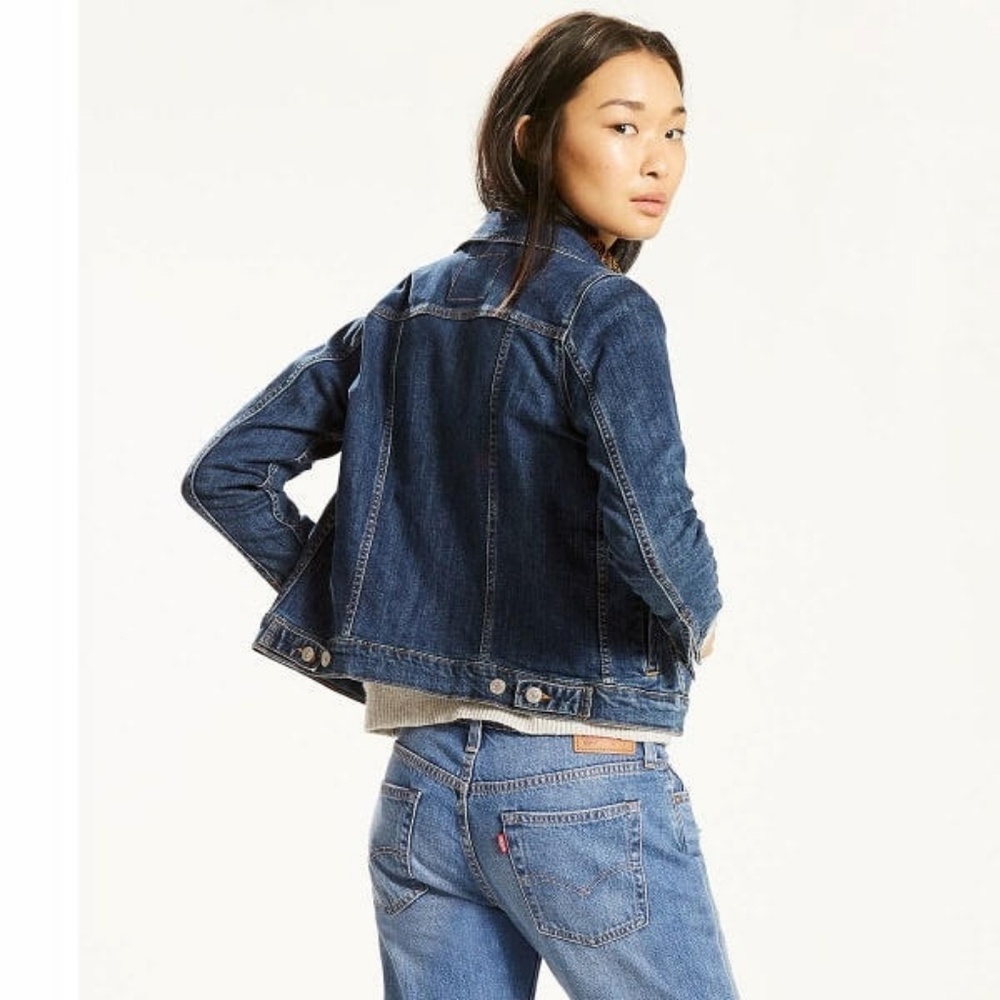 Levi's Zip Up Trucker Jacket